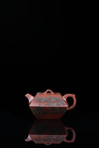 李峰合斗壶紫砂藝術品｜彩刻藝術珍品