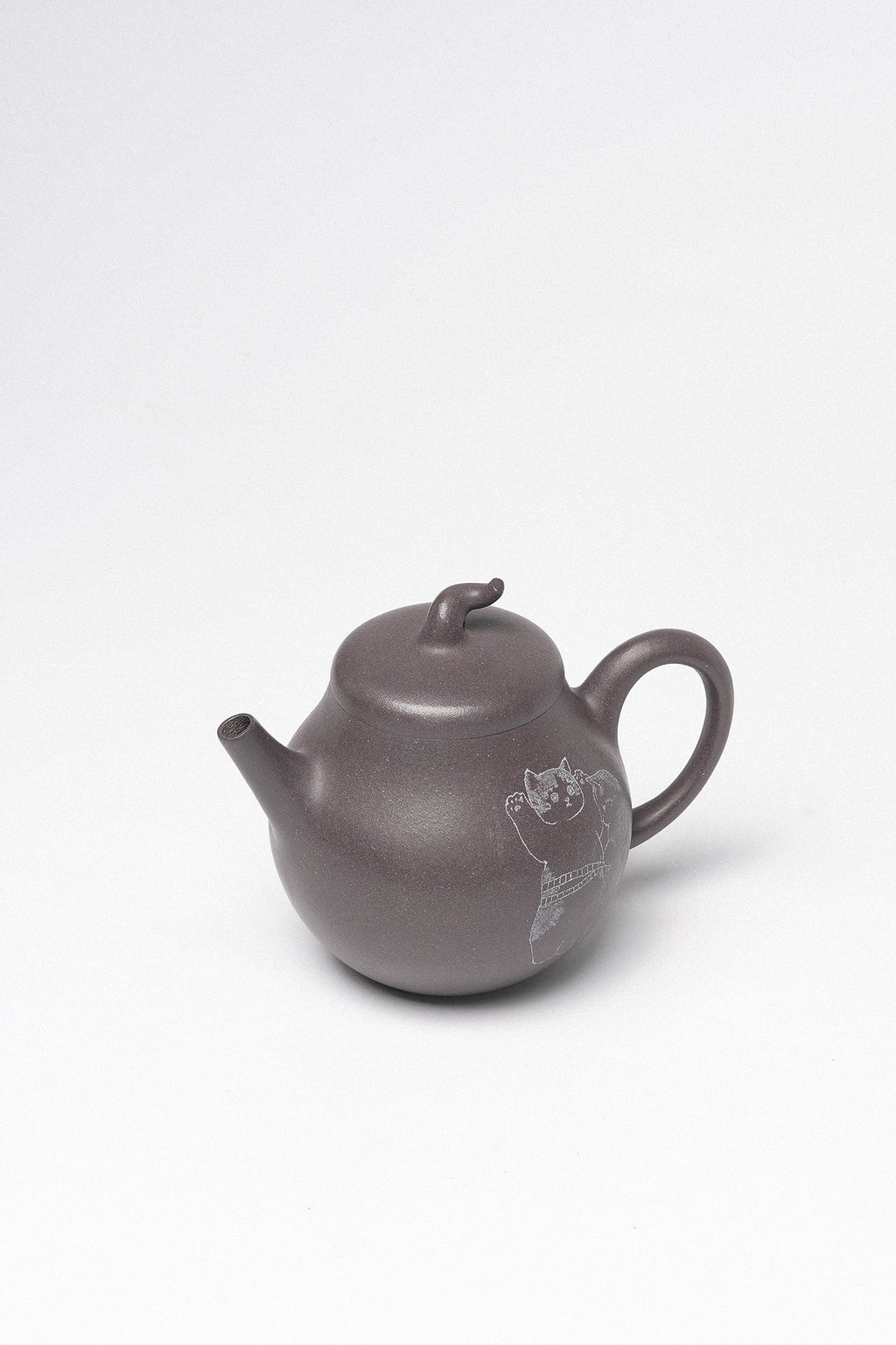 省大师吴培林高徒·王雅丽制【匏瓜壶】世家传承·精工之作，收藏送礼皆宜！——泥料：原矿优质天清泥·200cc