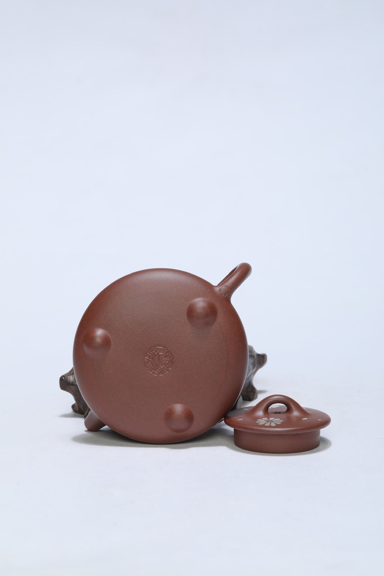 《平盖石瓢》经典实用小品 ——原矿优质老紫泥·150cc ——实力派陶艺家·范佳