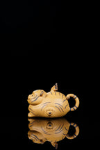 紫砂老虎🐯壶《如虎添翼》 ——原矿黄金段泥·180cc ——实力派陶艺家·王丰