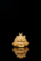 紫砂老虎🐯壶《如虎添翼》 ——原矿黄金段泥·180cc ——实力派陶艺家·王丰