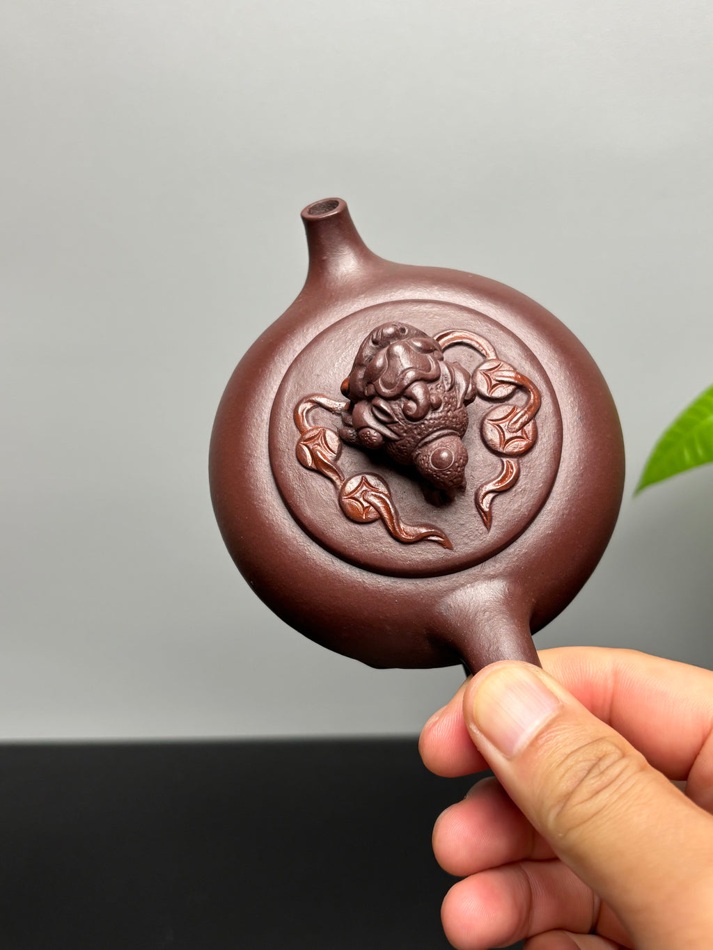 专注原创紫砂三十年【八方来财】高性价比精品，限时福利价💰 ——原矿优质紫泥·160cc ——原创紫砂手艺人·朱红景
