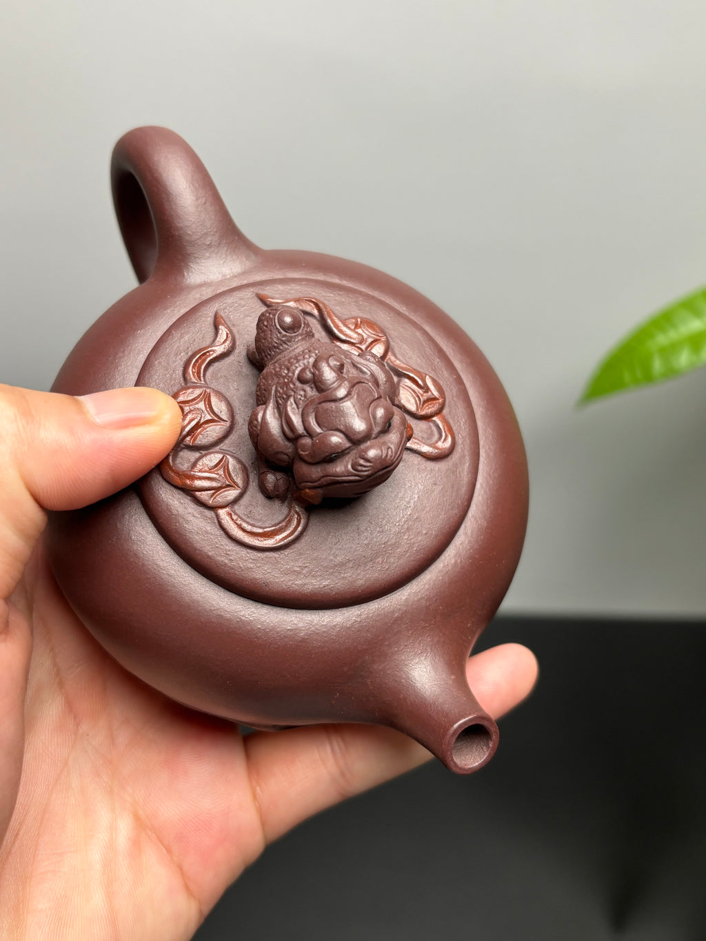 专注原创紫砂三十年【八方来财】高性价比精品，限时福利价💰 ——原矿优质紫泥·160cc ——原创紫砂手艺人·朱红景