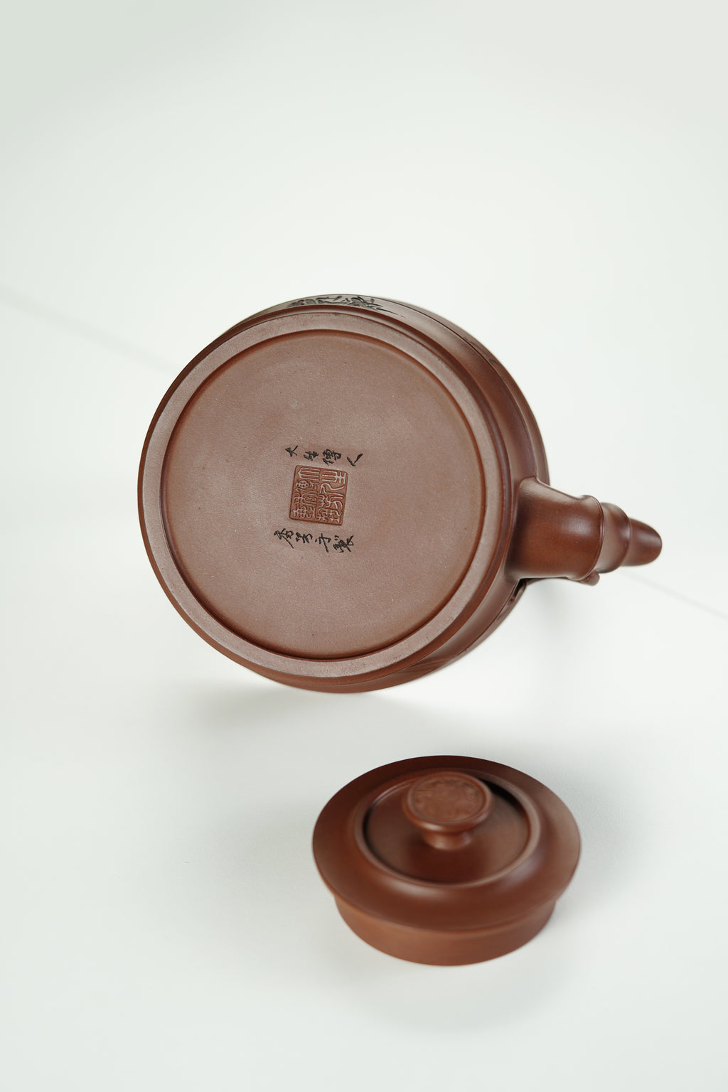 范大生嫡脉｜范秀芳制 范伟群装饰｜双省大师联诀紫砂臻品《竹段提梁壶》传世收藏·礼赠双绝重器！  ——原矿优质底槽清·500cc