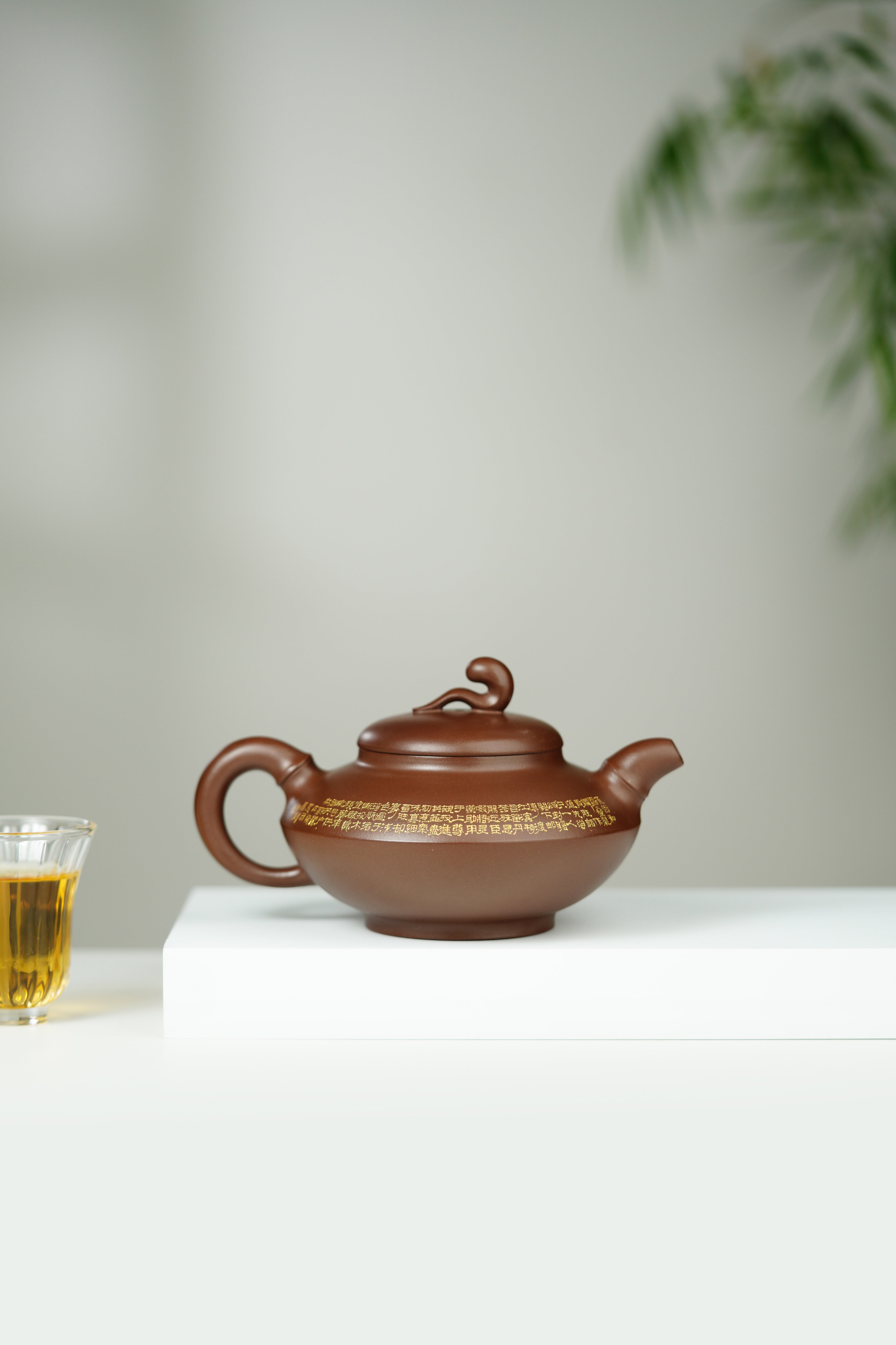 大生壶第四代嫡传·省大师范秀芳臻品《竹节合欢壶》传世收藏·礼赠双绝重器！  ——原矿优质文革紫泥·380cc