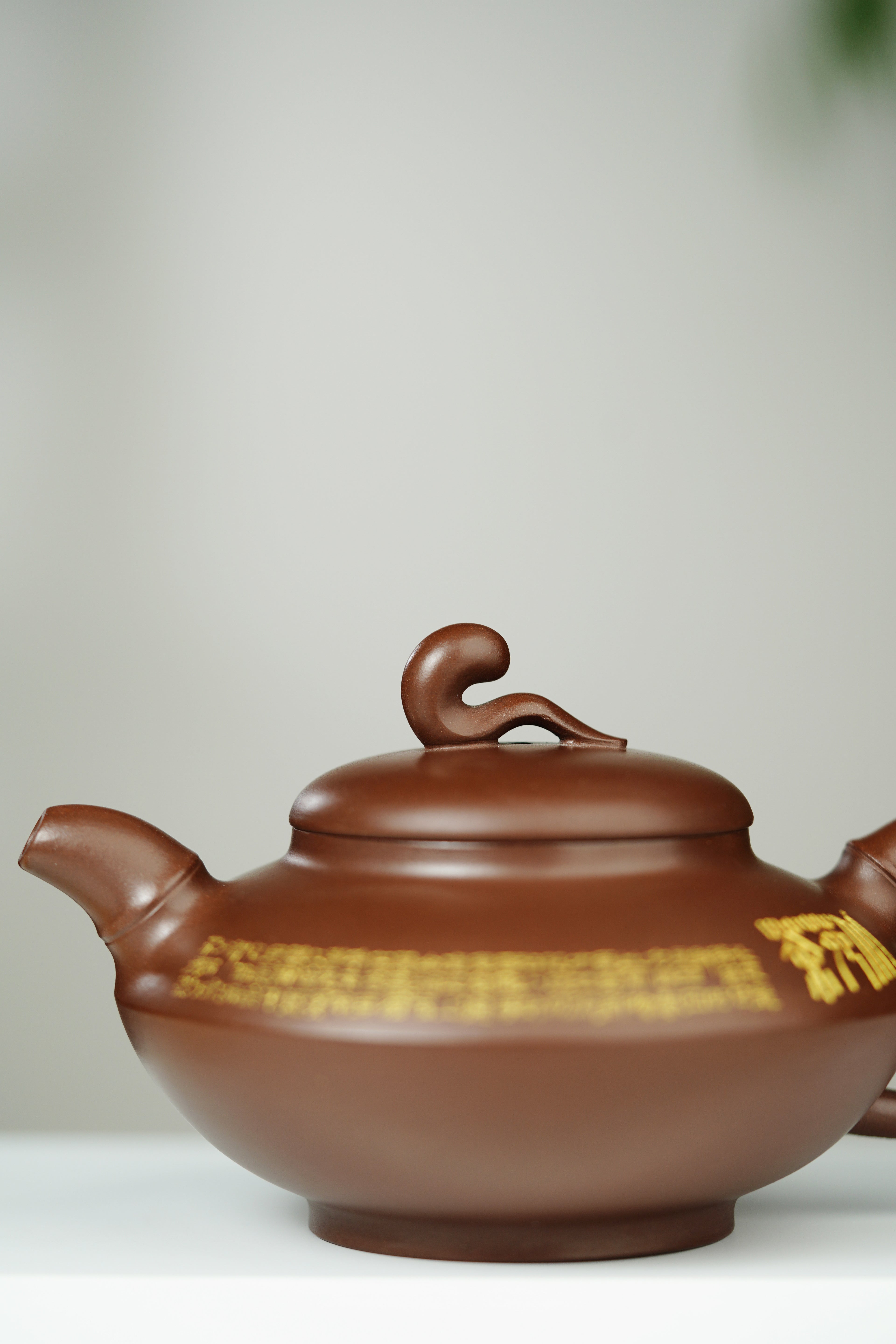 大生壶第四代嫡传·省大师范秀芳臻品《竹节合欢壶》传世收藏·礼赠双绝重器！  ——原矿优质文革紫泥·380cc
