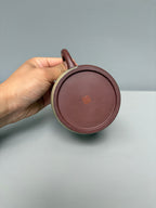 紫砂业界天花板·李金强大师亲绘稀世孤品【秦权壶】收藏传世｜礼赠顶级｜潜力重器👍（可私人定制）  原矿优质底槽清·420cc