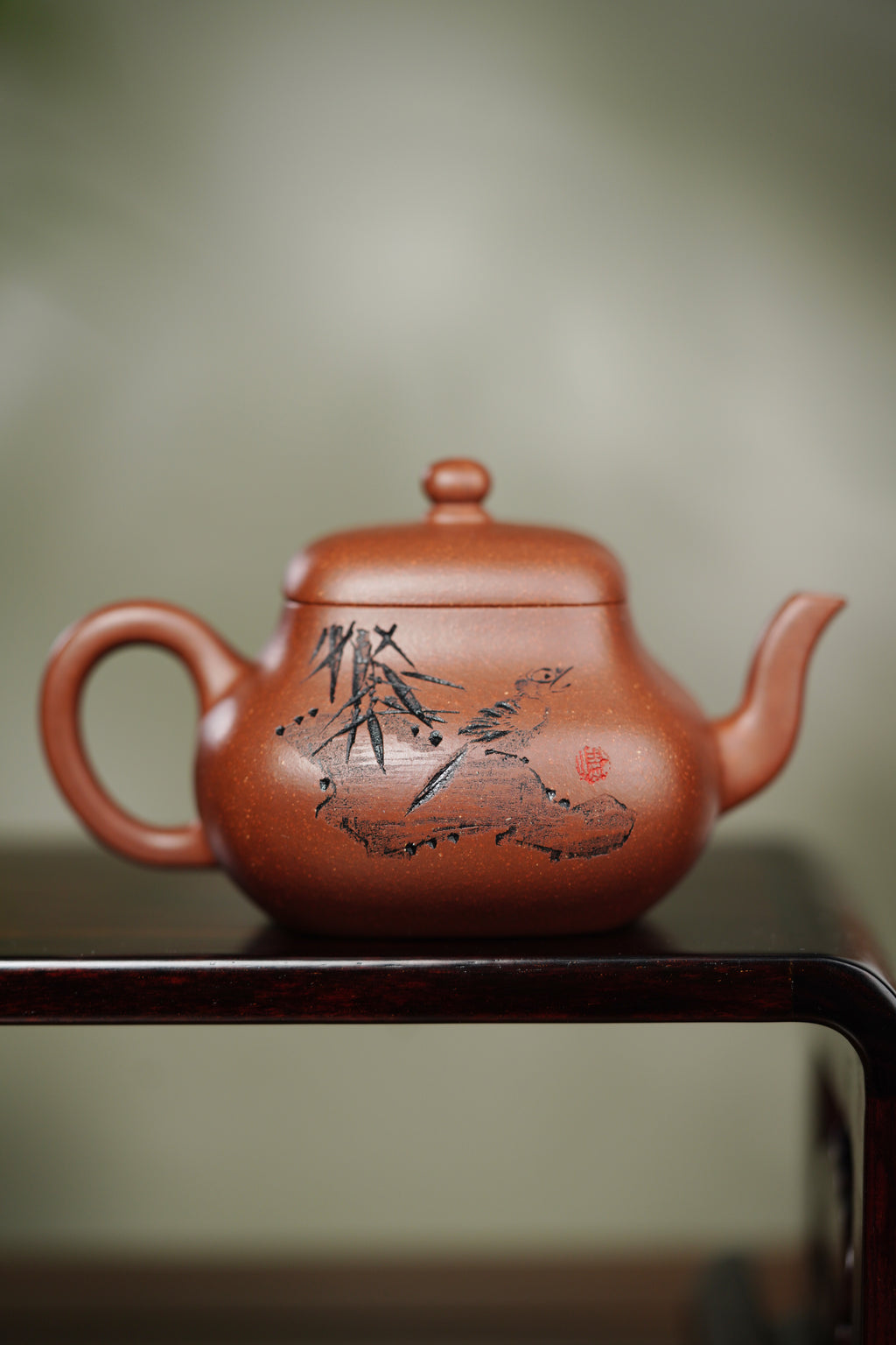 中国紫砂界德艺双馨慈善艺术大家·厉上清亲工孤品【君德壶】藏之传世｜赠之尊荣｜礼藏双绝｜潜力重器！  原矿优质底槽清·160cc
