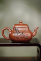中国紫砂界德艺双馨慈善艺术大家·厉上清亲工孤品【君德壶】藏之传世｜赠之尊荣｜礼藏双绝｜潜力重器！  原矿优质底槽清·160cc
