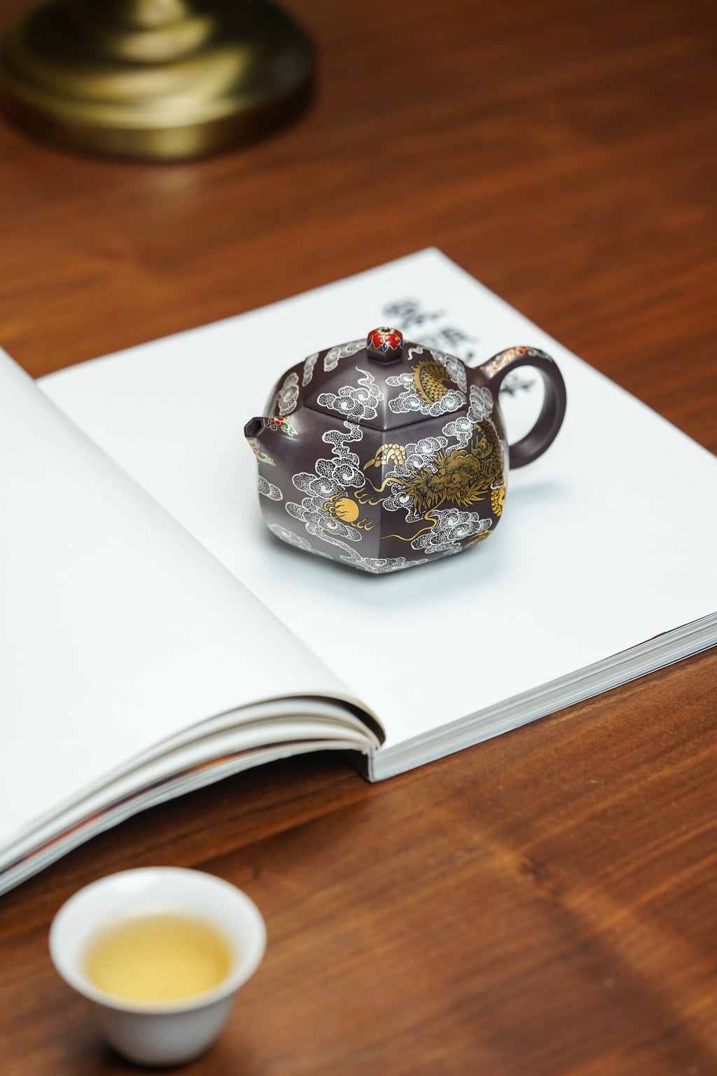 耿浩方器 礼藏双绝｜紫砂界80后方器巨匠巅峰臻品《六方西施壶》甄选原矿优质老紫泥·260cc，料工合一、品质顶级