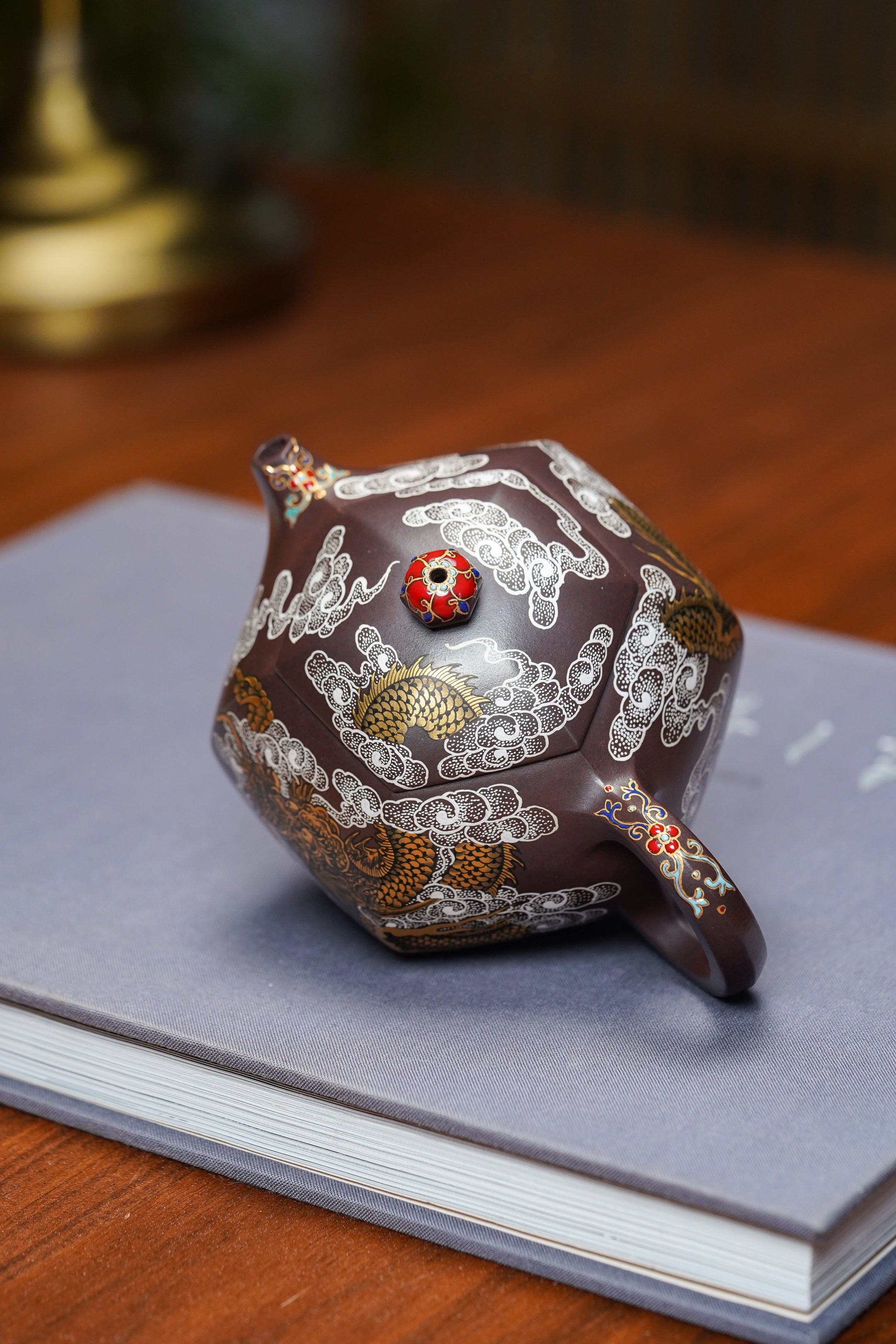 耿浩方器 礼藏双绝｜紫砂界80后方器巨匠巅峰臻品《六方西施壶》甄选原矿优质老紫泥·260cc，料工合一、品质顶级