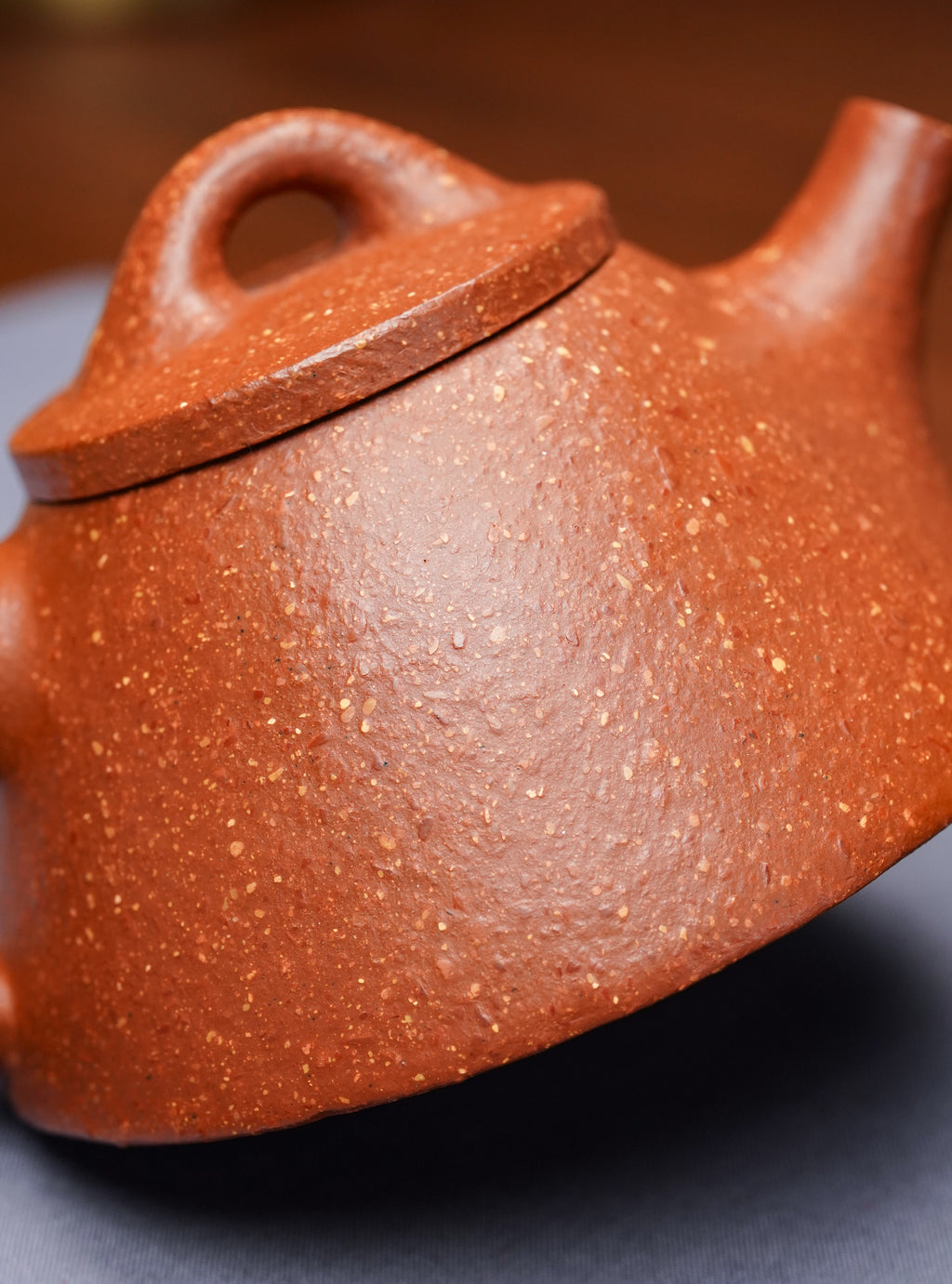 范泽锋高徒·邱爽紫砂潜力重器《霸王瓢》是您礼藏皆宜的高端艺术品👍  ——原矿优质古法手磨降坡泥·230cc ——江苏省级大师·邱爽 亲制