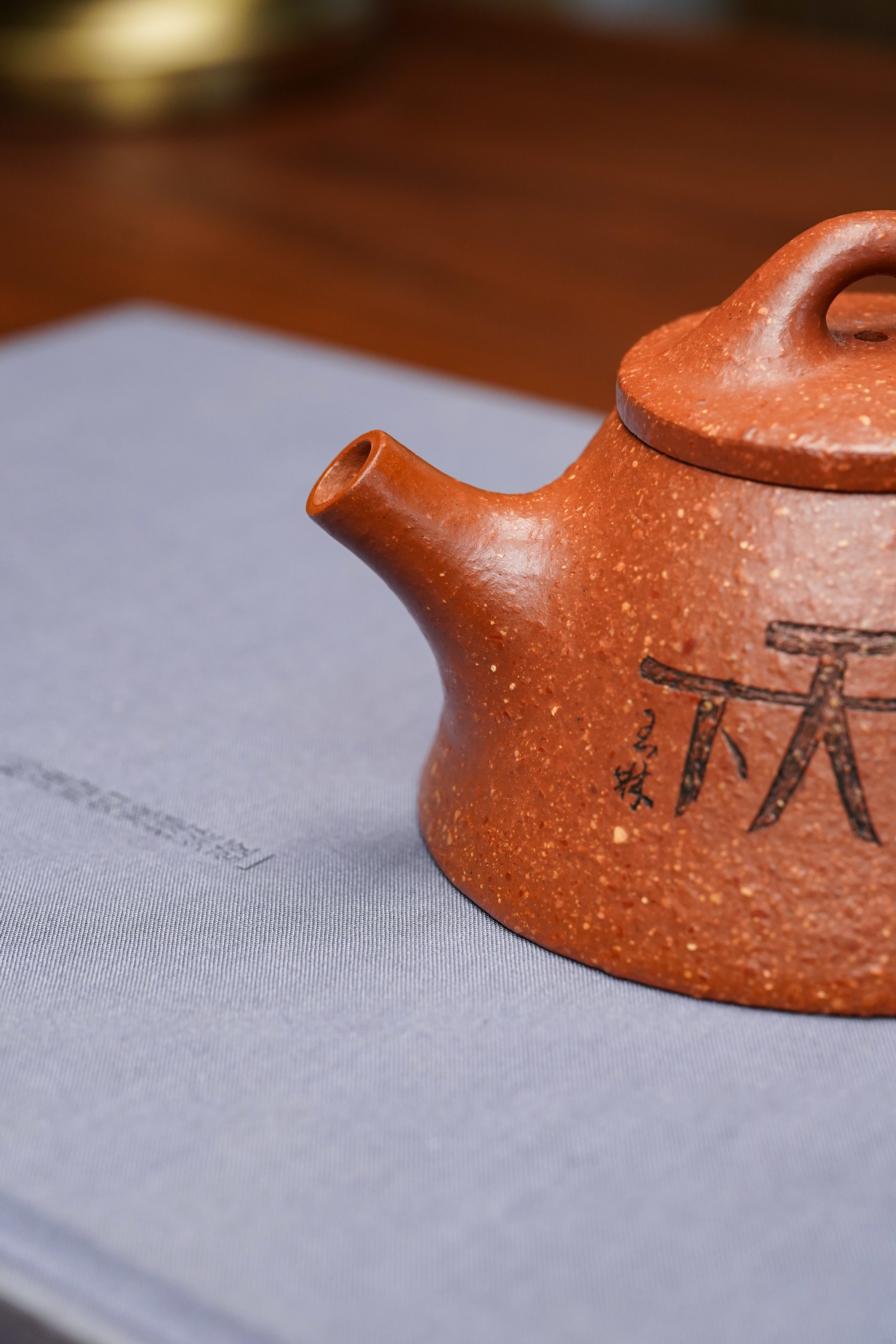 范泽锋高徒·邱爽紫砂潜力重器《霸王瓢》是您礼藏皆宜的高端艺术品👍  ——原矿优质古法手磨降坡泥·230cc ——江苏省级大师·邱爽 亲制
