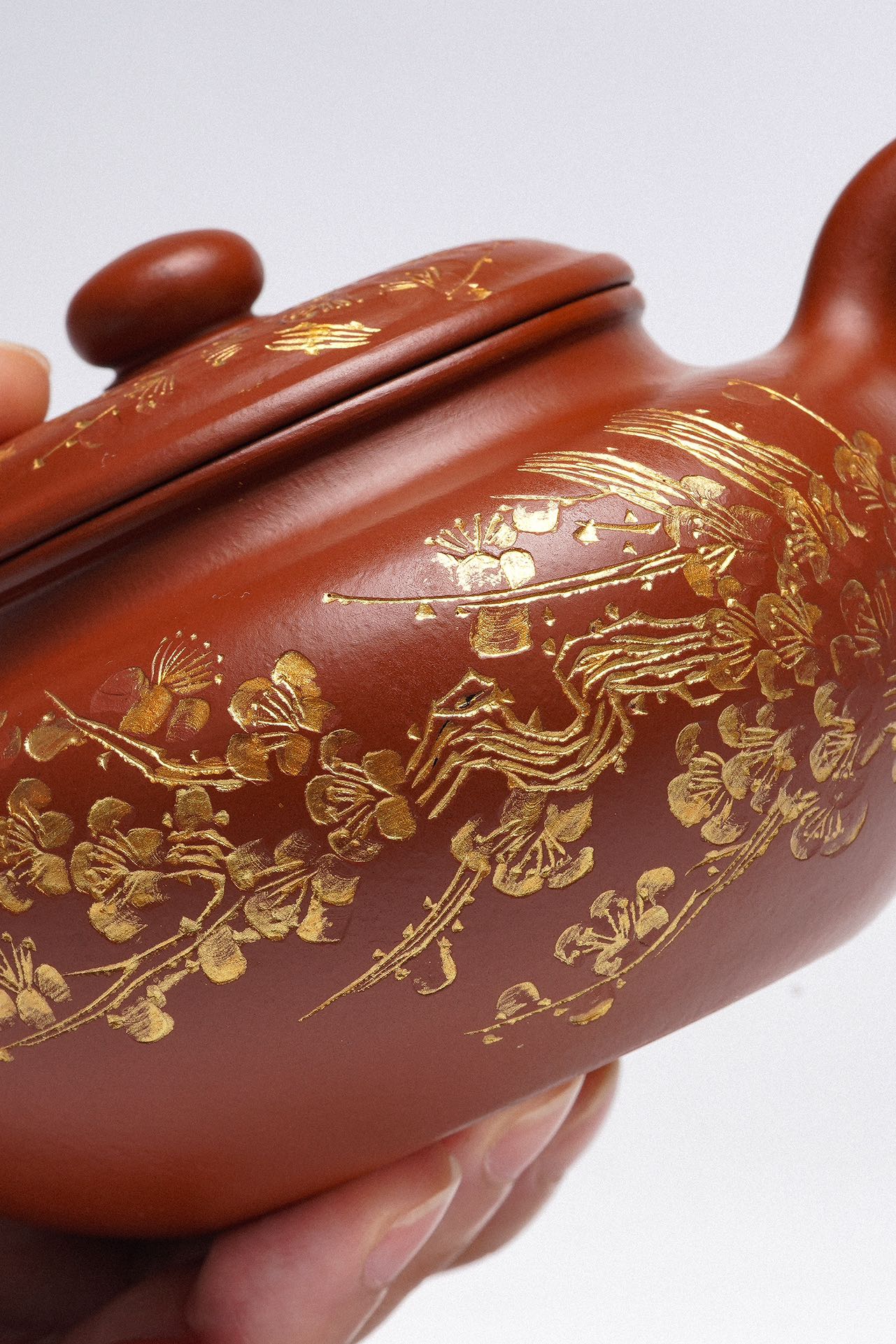 周建春大师扛鼎之作《仿古壶》是收藏与礼赠皆宜的高端艺术品！——原矿优质朱泥·300cc ——正高级工艺美术师·周建春·制