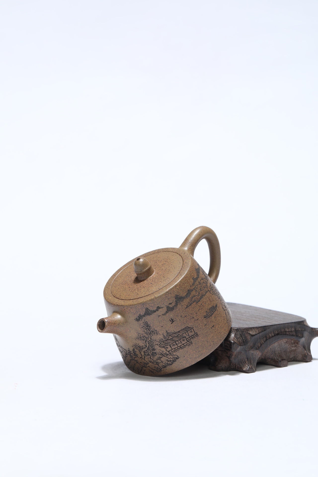 省大师吴培林高徒·王雅丽制【井栏壶】世家传承·精工之作，收藏送礼皆宜！——泥料：原矿优质老青段·150cc