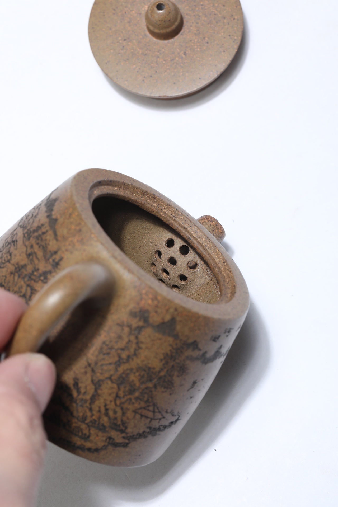 省大师吴培林高徒·王雅丽制【井栏壶】世家传承·精工之作，收藏送礼皆宜！——泥料：原矿优质老青段·150cc