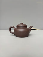 省大师吴培林高徒·王雅丽制【大蕴德钟壶】世家传承·精工之作，收藏送礼皆宜！——泥料：原矿优质天清泥·230cc