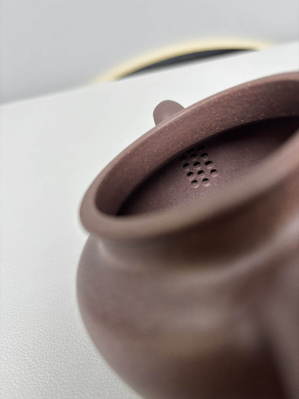 省大师吴培林高徒·王雅丽制【大蕴德钟壶】世家传承·精工之作，收藏送礼皆宜！——泥料：原矿优质天清泥·230cc