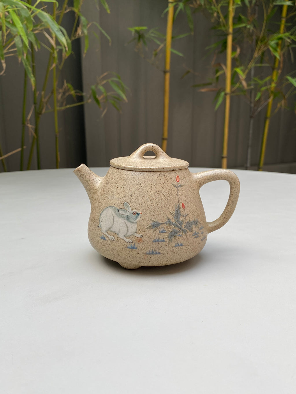 宜兴紫砂：原矿好工好料系列【高石瓢壶】珍藏精品佳作！  ——原矿优质白段泥·230cc ——紫砂艺术名家·彭稚亚