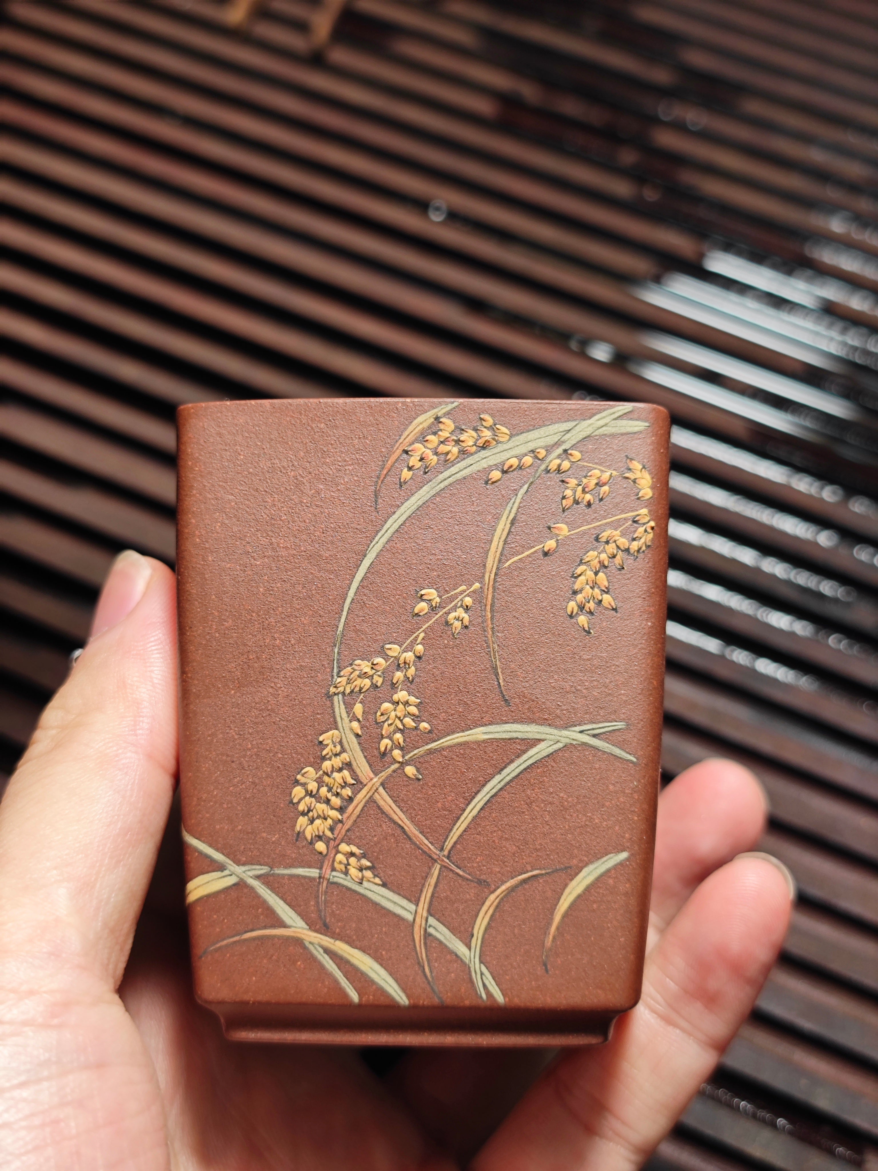 新品，何卫枫重器套组，云鼎四方，原矿优质底槽清·600cc，杯子180cc，一壶两杯两碟五件套！  【方器大师·何卫枫】