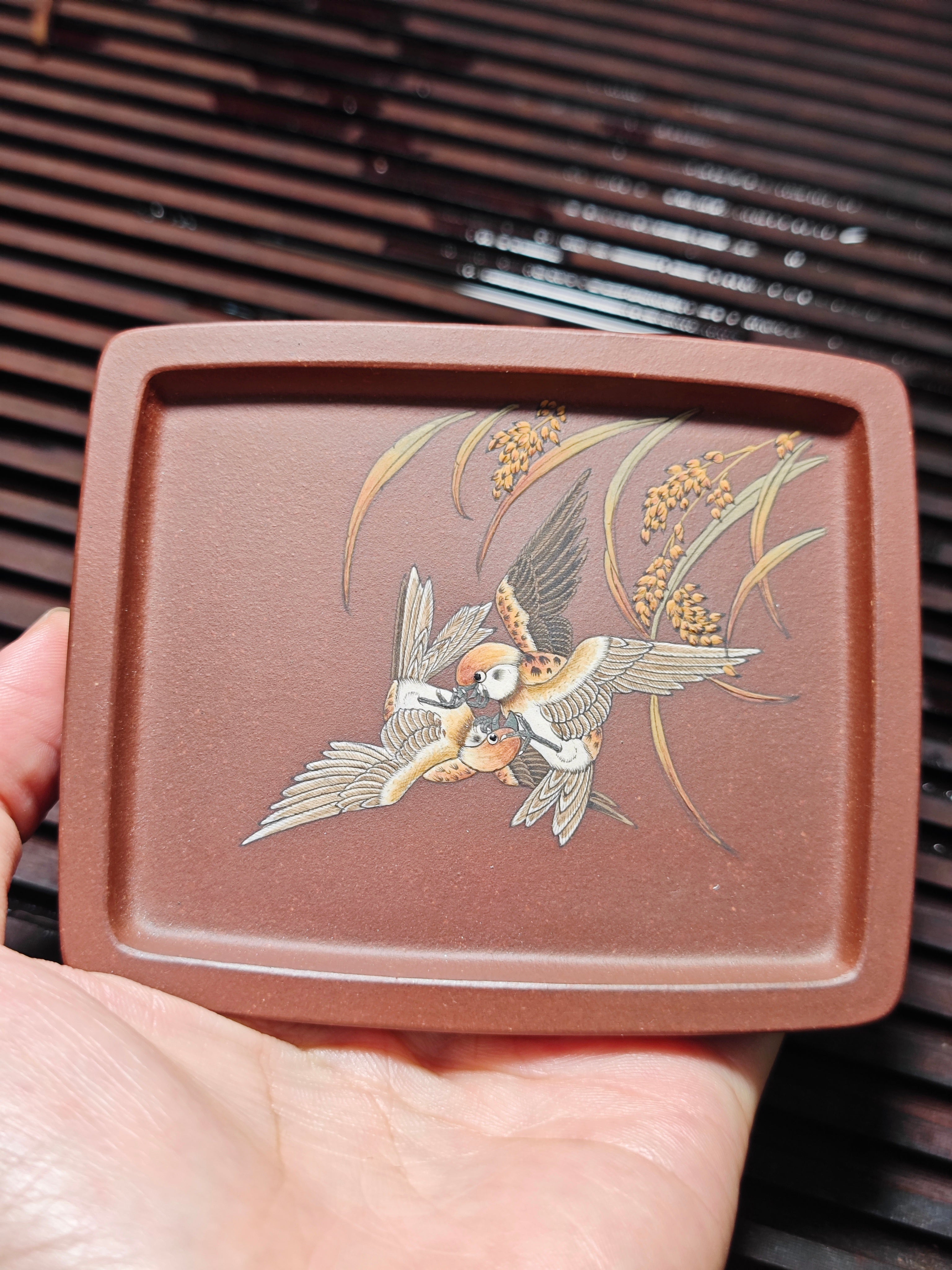 新品，何卫枫重器套组，云鼎四方，原矿优质底槽清·600cc，杯子180cc，一壶两杯两碟五件套！  【方器大师·何卫枫】