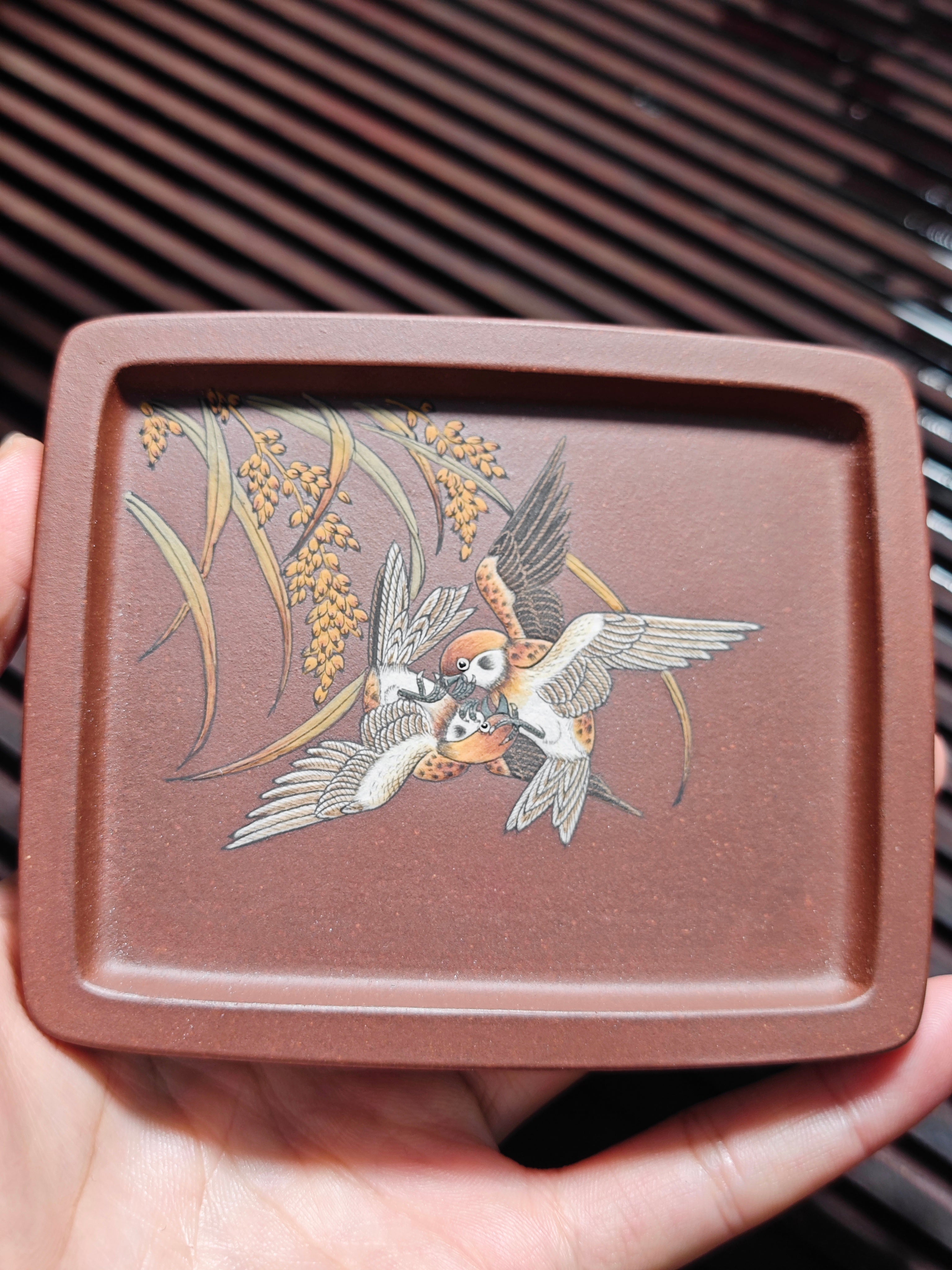 新品，何卫枫重器套组，云鼎四方，原矿优质底槽清·600cc，杯子180cc，一壶两杯两碟五件套！  【方器大师·何卫枫】