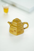 范大生紫砂六方竹鼎壶 - 范秀芳製作的藝術珍品