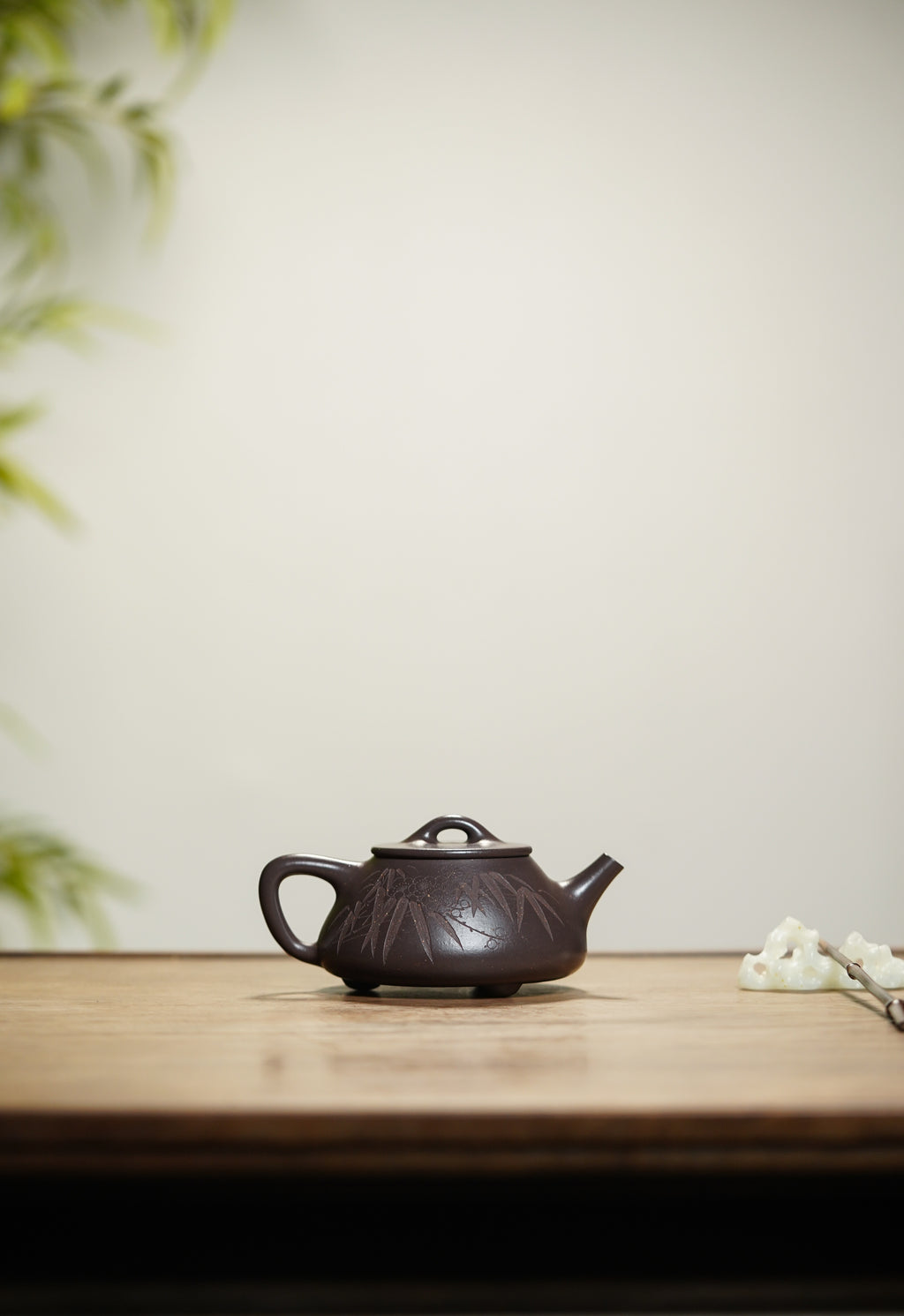 中国紫砂界当代梅王·朱炳浩(石陶）本工巅峰臻品《平盖石瓢》｜稀世臻藏·礼藏天花板重器！(可接高端定制) ——原矿优质老紫泥·230cc