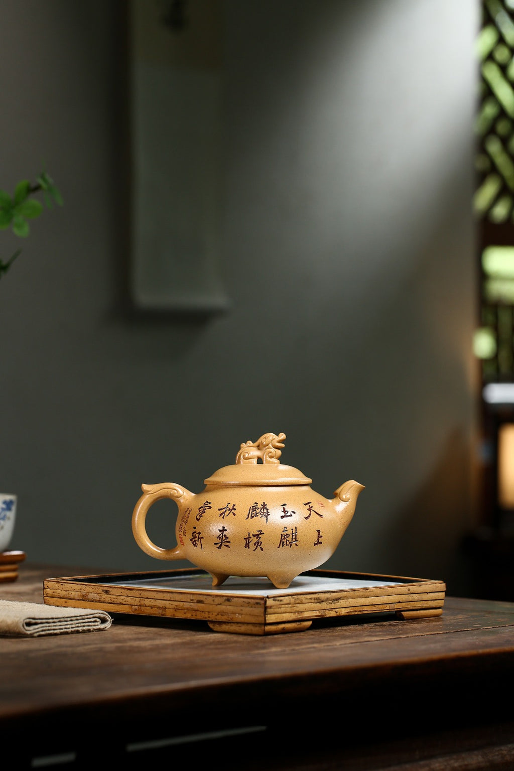 高级工艺美术师·许时娟制【福绛】礼藏皆宜·匠心之作！  泥料：原矿优质段泥·370cc