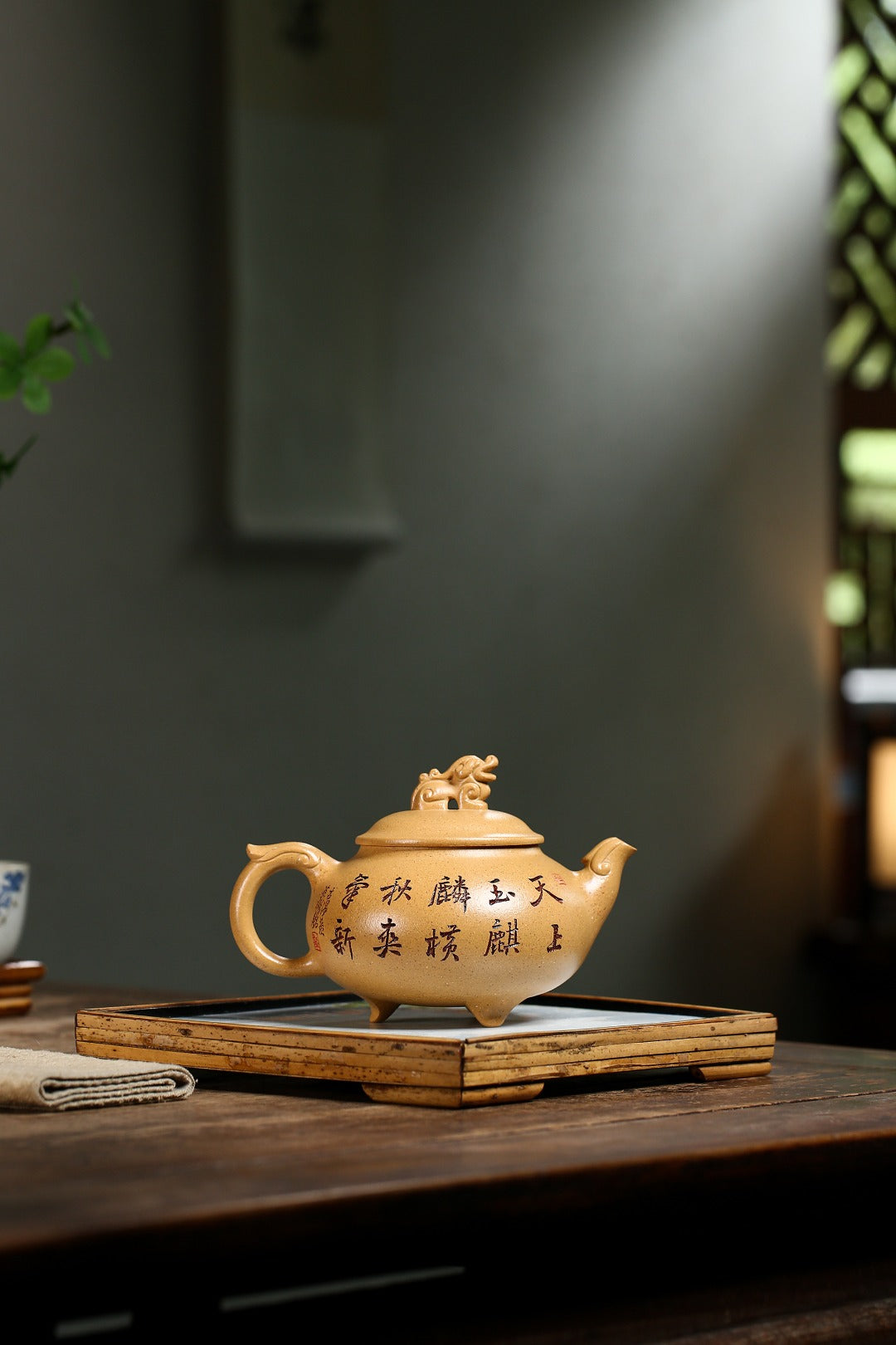 高级工艺美术师·许时娟制【福绛】礼藏皆宜·匠心之作！  泥料：原矿优质段泥·370cc