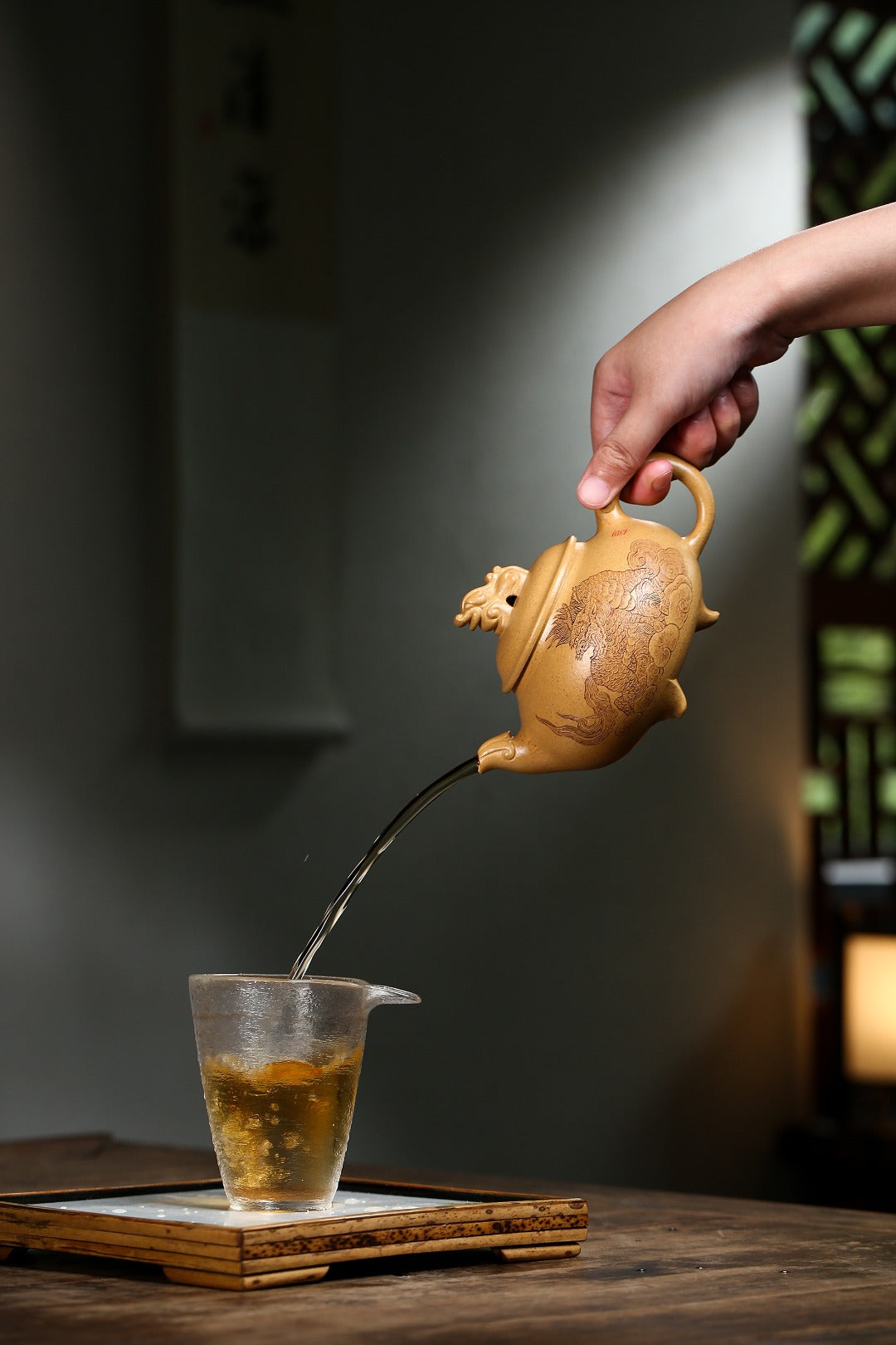 高级工艺美术师·许时娟制【福绛】礼藏皆宜·匠心之作！  泥料：原矿优质段泥·370cc