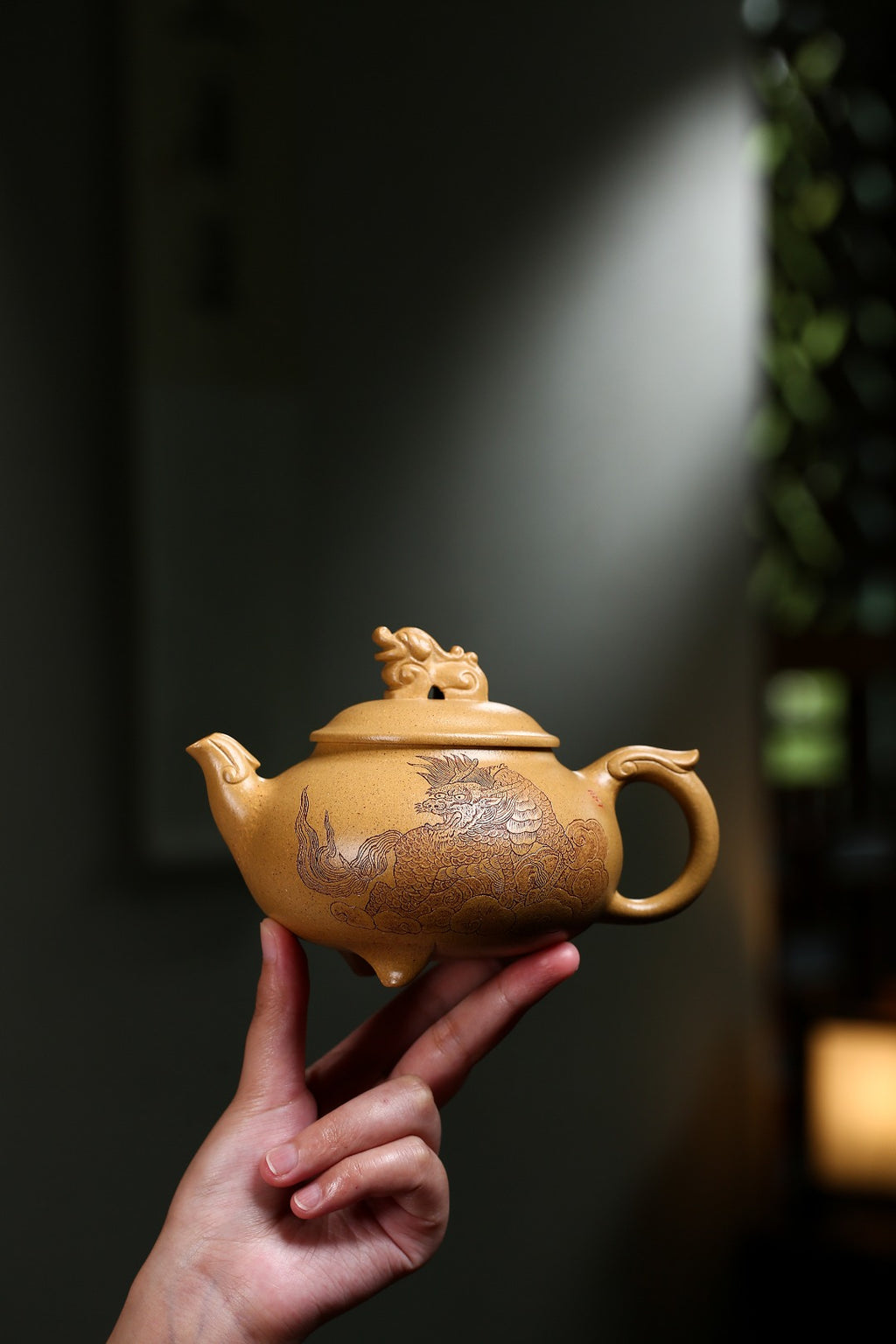 高级工艺美术师·许时娟制【福绛】礼藏皆宜·匠心之作！  泥料：原矿优质段泥·370cc