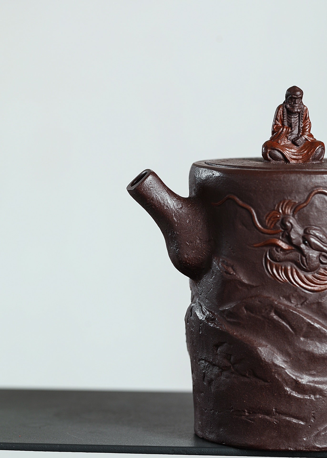🔥专注原创紫砂三十年【观山】高性价比精品，限时福利价💰 ——原矿紫茄泥·200cc ——原创紫砂手艺人·朱红景