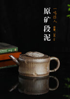 🔥专注原创花器三十年【一鸣惊人】高性价比精品，限时福利价💰 ——原矿优质段泥·260cc ——原创紫砂手艺人·朱红景