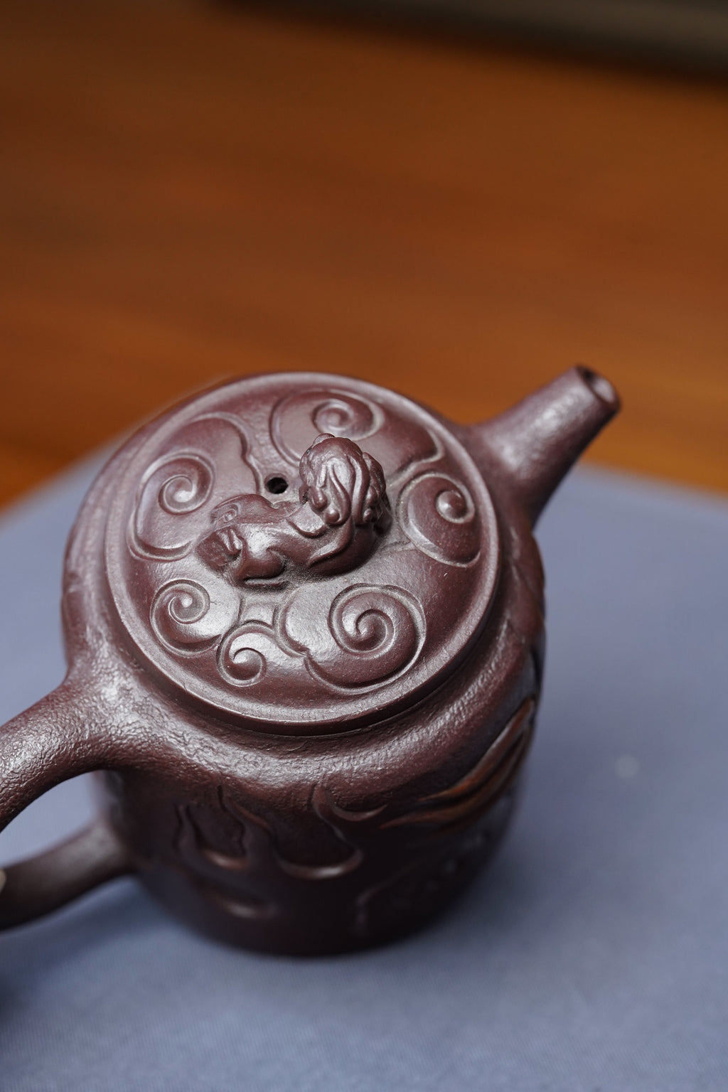 🔥福利专注紫砂龙壶三十年【望子成龙】高性价比精品，限时福利价💰 ——原矿优质老紫泥·160cc ——原创紫砂手艺人·朱红景