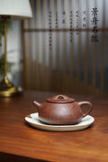 稀世典藏·紫砂孤品｜沈更轶大师紫砂巅峰之作【景舟石瓢壶】藏之传世·赠之尊荣·礼藏双宜，尽显格调👍——原矿优质老料底槽清·400cc
