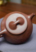 稀世典藏·紫砂孤品｜沈更轶大师紫砂巅峰之作【景舟石瓢壶】藏之传世·赠之尊荣·礼藏双宜，尽显格调👍——原矿优质老料底槽清·400cc