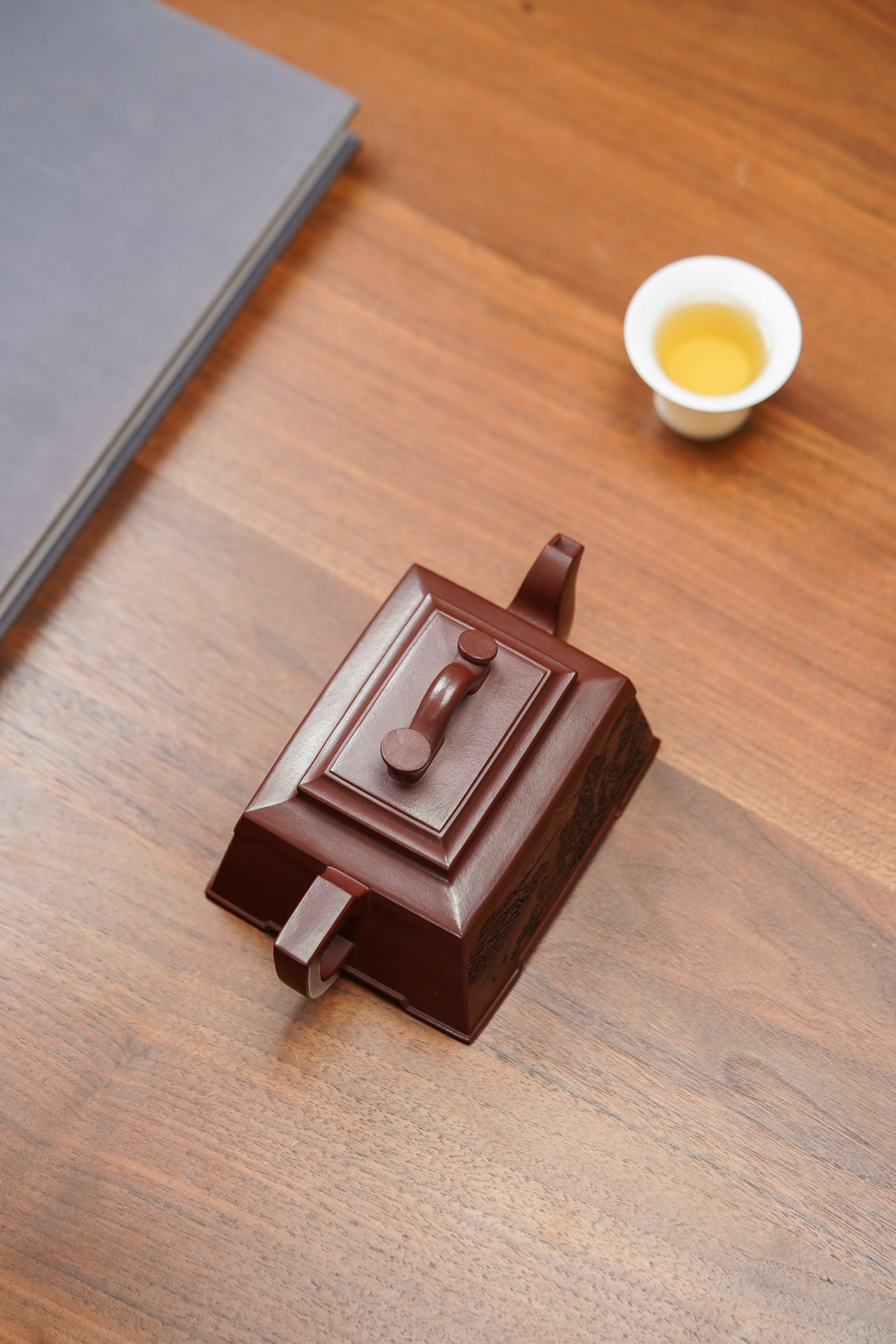 昌鸿紫砂 礼藏至尊｜双国大师李昌鸿臻品《桥梁如意壶》收藏送礼皆宜重器！原矿优质龙血砂·400cc