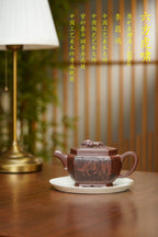 昌鸿紫砂 礼藏至尊｜双国大师李昌鸿臻品《六方虎啸壶》收藏送礼皆宜重器！ 原矿优质底槽清·500cc