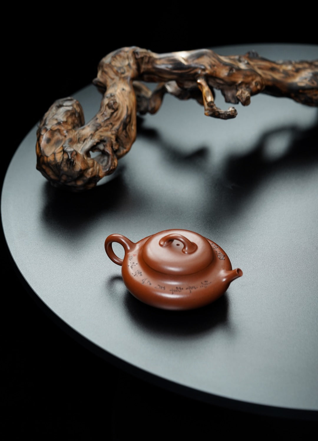 立之紫砂 礼藏至尊｜储立之大师传世典藏重器《葫芦瓢》是礼藏双宜首选的高端艺术品！  ——原矿优质 赤金砂·180cc ——江苏省工艺美术大师·储立之 之作