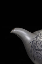 立之紫砂 礼藏至尊｜储立之大师传世典藏重器《灵芝壶》是礼藏双宜首选的高端艺术品！  ——原矿优质 青灰段·460cc ——江苏省工艺美术大师·储立之 之作