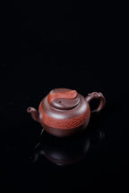 立之紫砂 礼藏至尊｜储立之大师传世典藏重器《云纹祥瑞壶》是礼藏双宜首选的高端艺术品！  ——原矿优质 紫泥·380cc ——江苏省工艺美术大师·储立之 之作