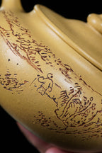 立之紫砂 礼藏至尊｜储立之大师传世典藏重器《笠帽壶》是礼藏双宜首选的高端艺术品！  ——原矿优质 本山段泥·240cc ——江苏省工艺美术大师·储立之 之作
