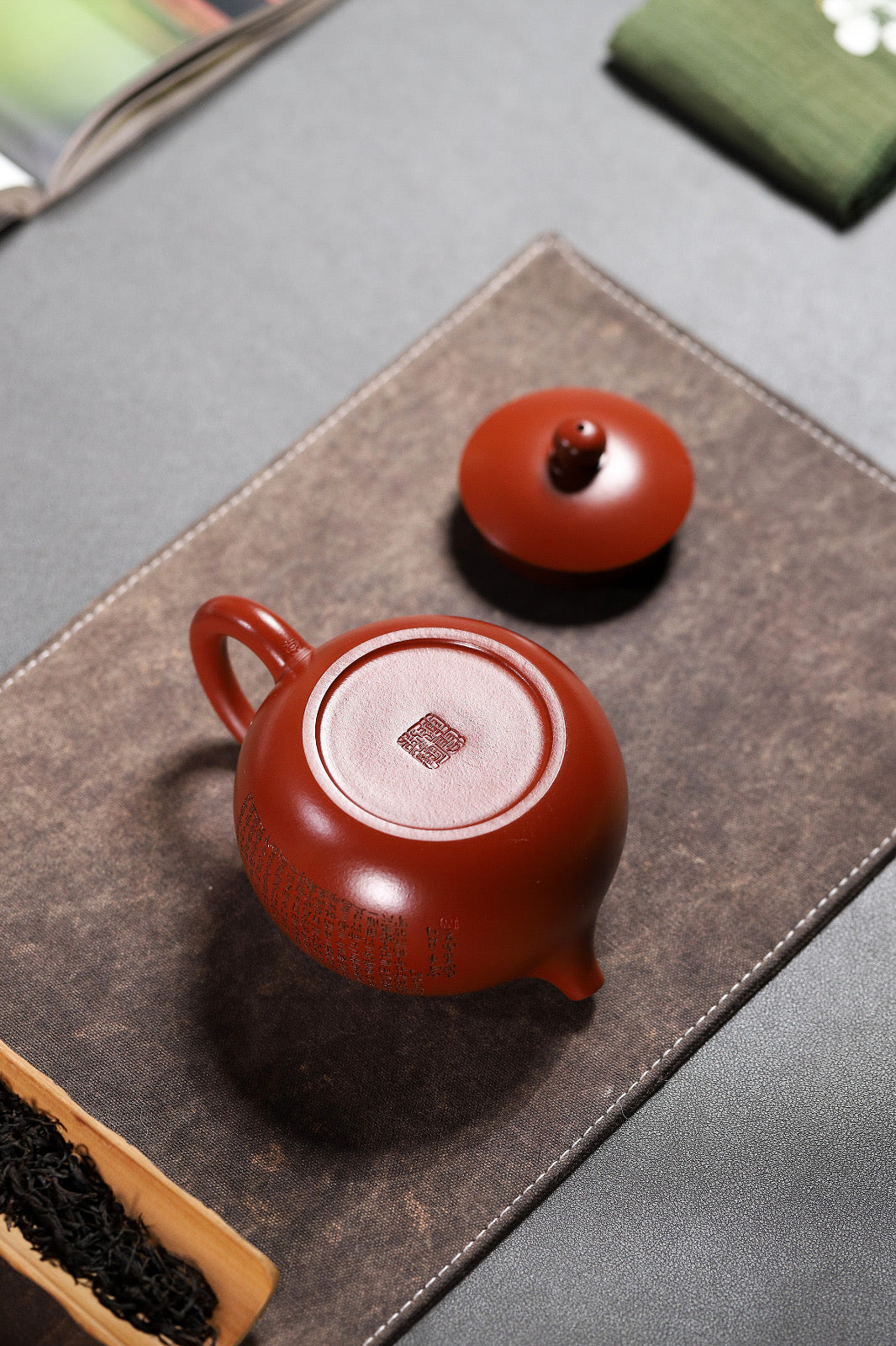 经典美器【心经·西施】套组 福利🉐 泥料：极品大红袍 350cc 作者：袁连云、国家级工艺美术师