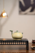 《唐羽》 国家级工艺美术师 鲍玉华 原矿本山绿泥，240cc