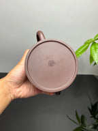 国匠臻藏 葛军大师·原创紫砂重器套组【井泉壶】鼎级荣衔 业界标杆👍礼藏双宜之选!  ——原矿优质老紫泥·400cc 杯50cc
