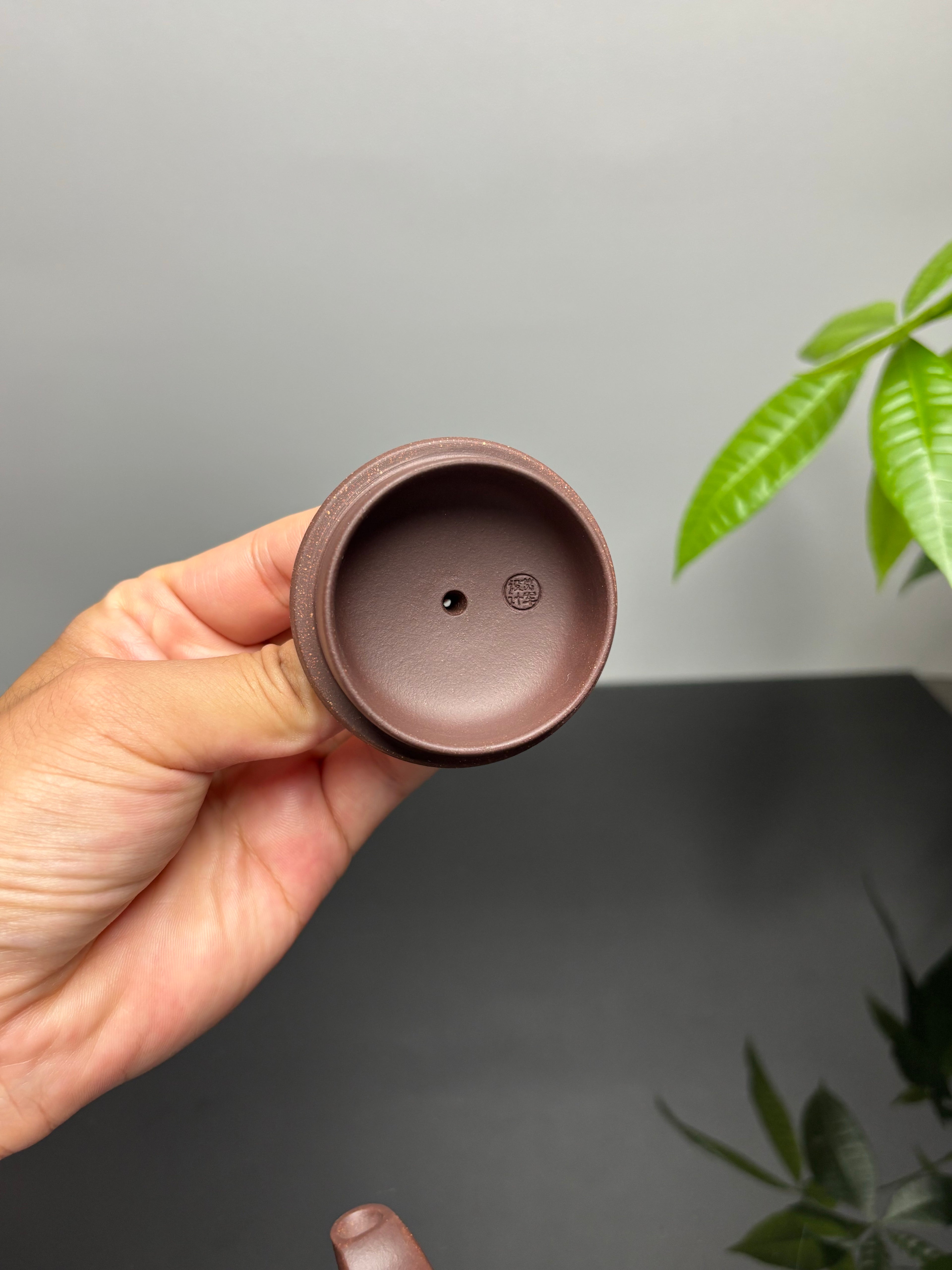 国匠臻藏 葛军大师·原创紫砂重器套组【井泉壶】鼎级荣衔 业界标杆👍礼藏双宜之选!  ——原矿优质老紫泥·400cc 杯50cc