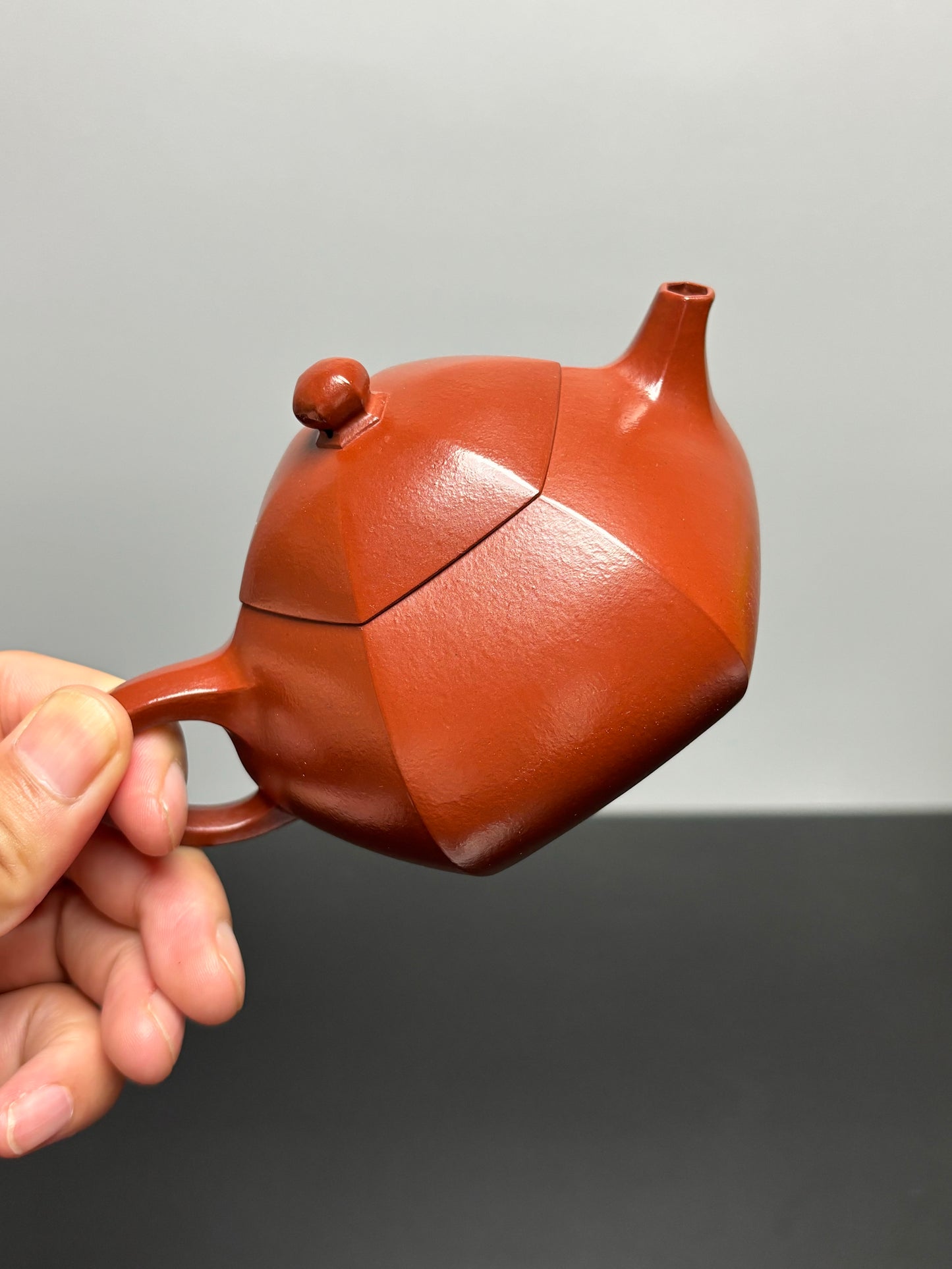 耿浩方器 礼藏双绝｜紫砂界80后方器巨匠巅峰臻品《乳瓢》传世收藏，藏值无量 甄选原矿优质大红袍·220cc