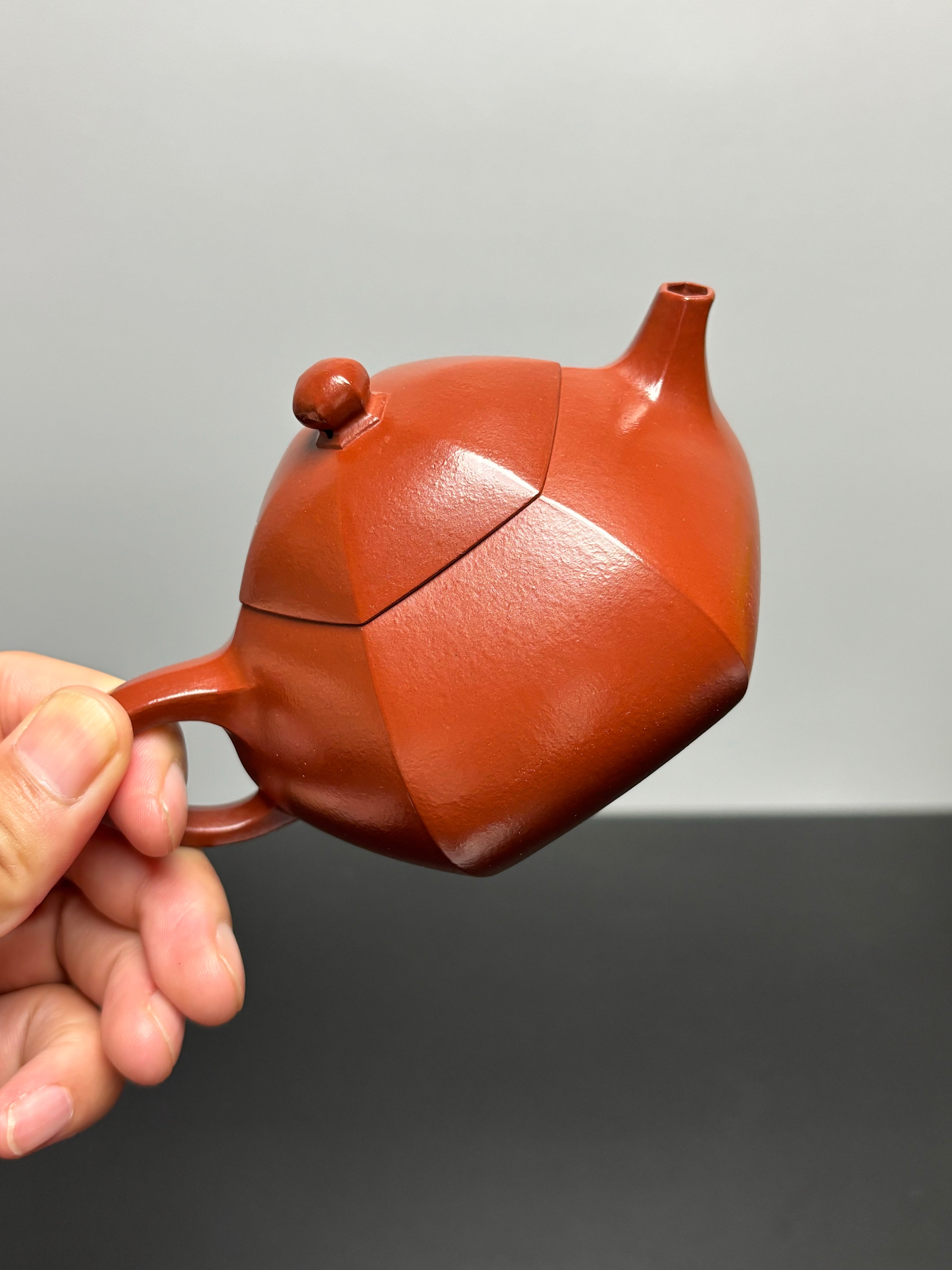 耿浩方器 礼藏双绝｜紫砂界80后方器巨匠巅峰臻品《乳瓢》传世收藏，藏值无量 甄选原矿优质大红袍·220cc