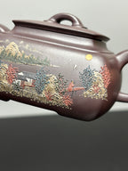 耿浩方器 礼藏双绝｜紫砂界80后方器巨匠巅峰臻品《四方坦然壶》甄选原矿优质90纯紫老泥·230cc